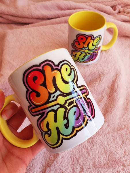 She / Her Acrylic Pin