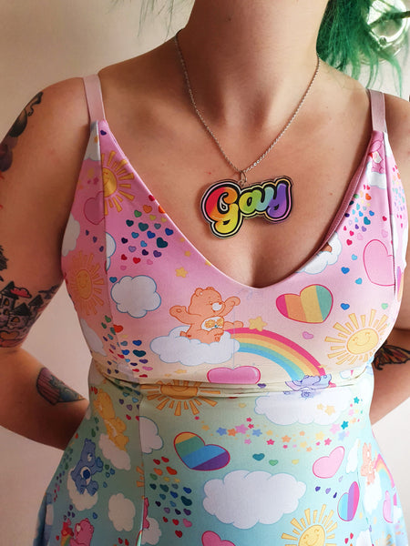 Gay- Rainbow Necklace