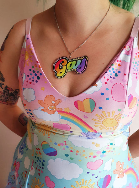 Gay- Rainbow Necklace