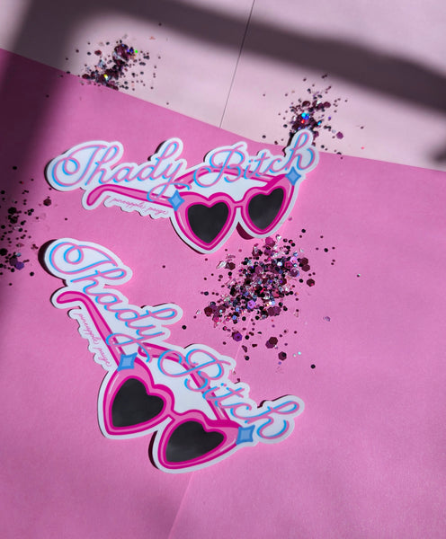 Shady Bitch  Sunglasses Sticker