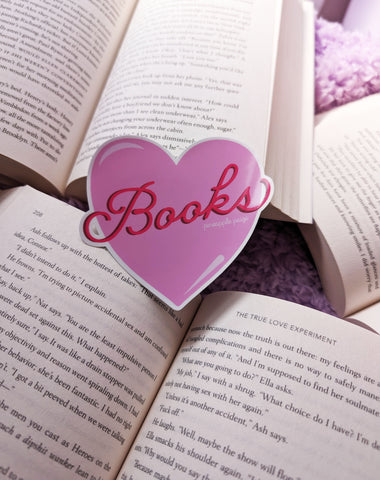 Book Love Sticker