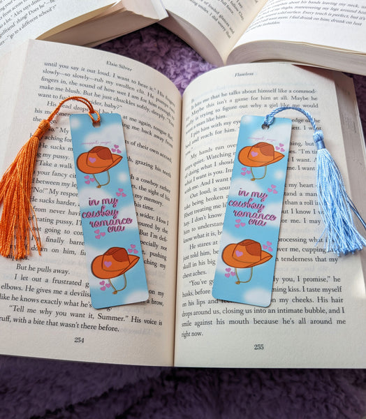 In My Cowboy Romance Era - Metal Sublimation Bookmark