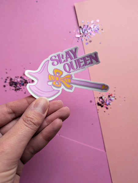 Slay Queen - Axe Sticker