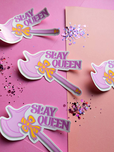 Slay Queen - Axe Sticker