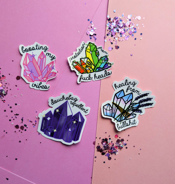 Crystal Protection - Crystal Sticker Pack