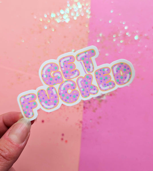 Get Fucked - Donut Sticker