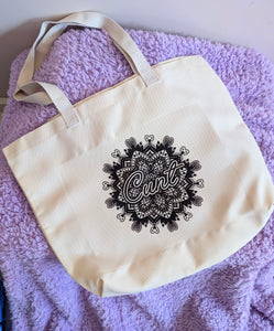 Cunt Mandala Tote Bag