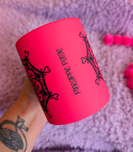 Shit - Mandala Neon Pink Mug