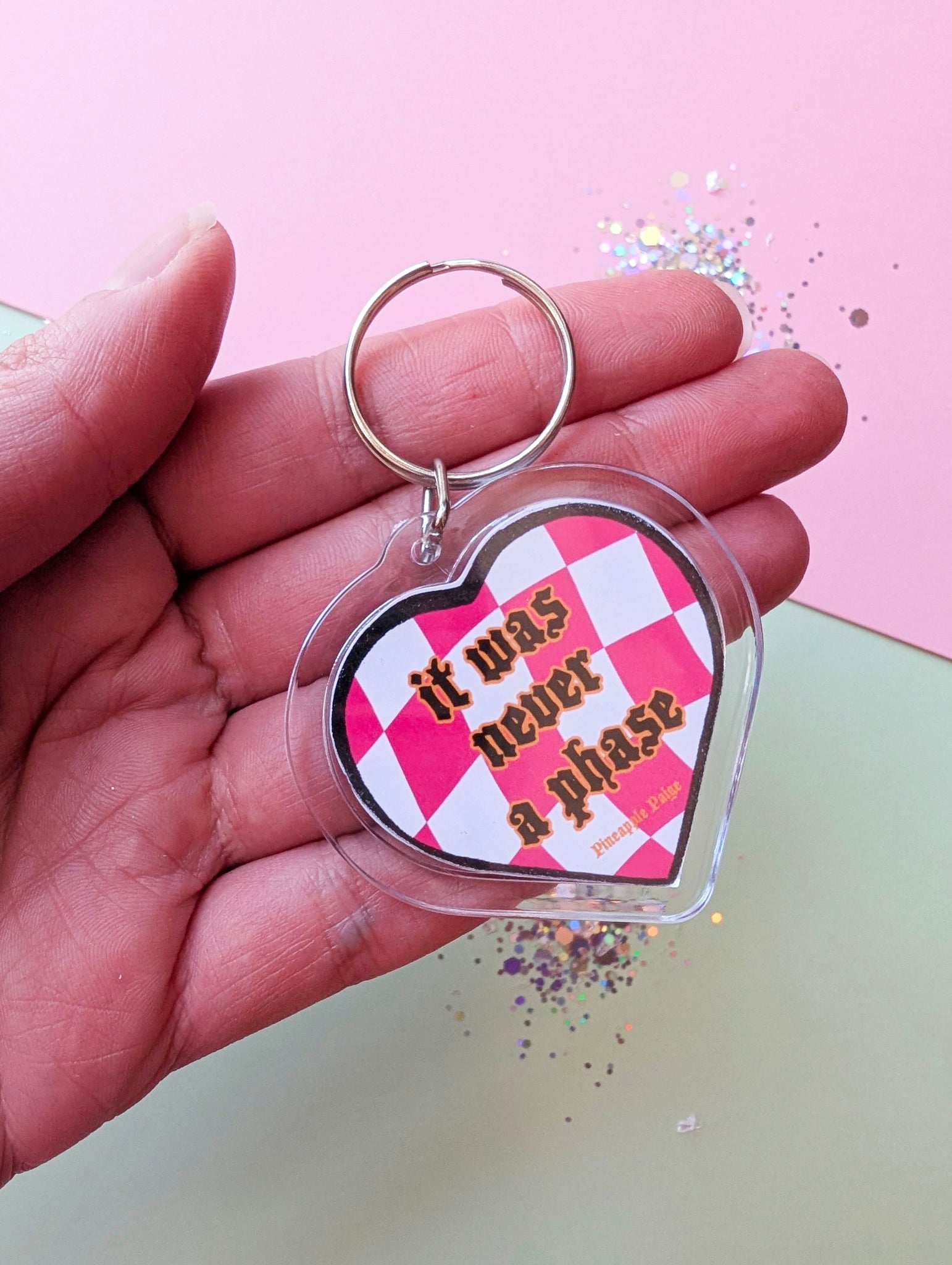 It Was Never A Phase - Emo Keychain