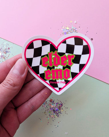 Elder Emo Sticker