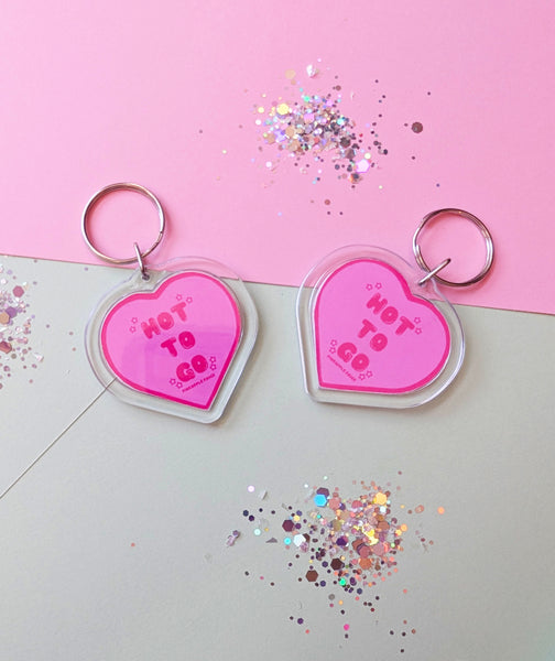 Hot To Go - Keychain
