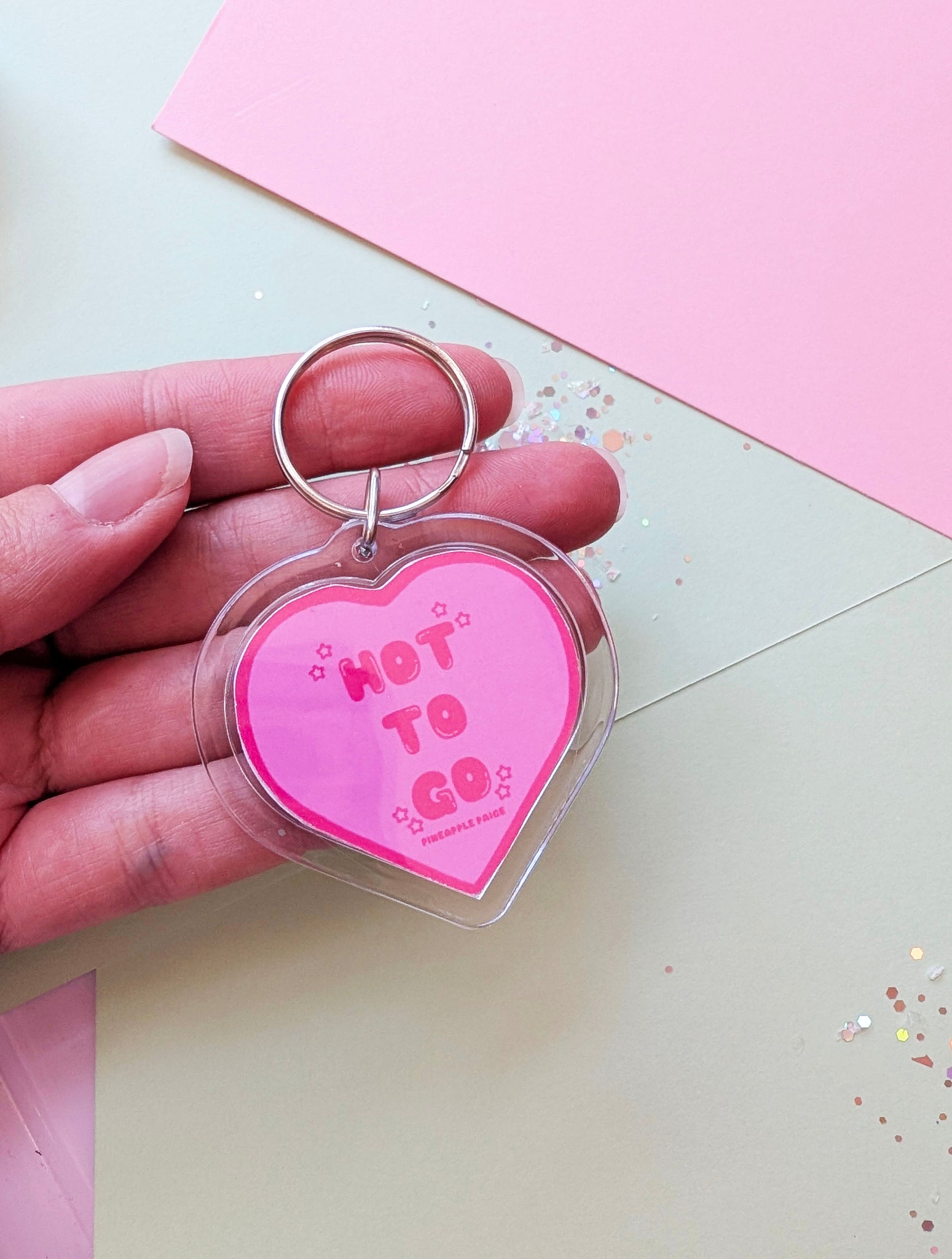 Hot To Go - Keychain