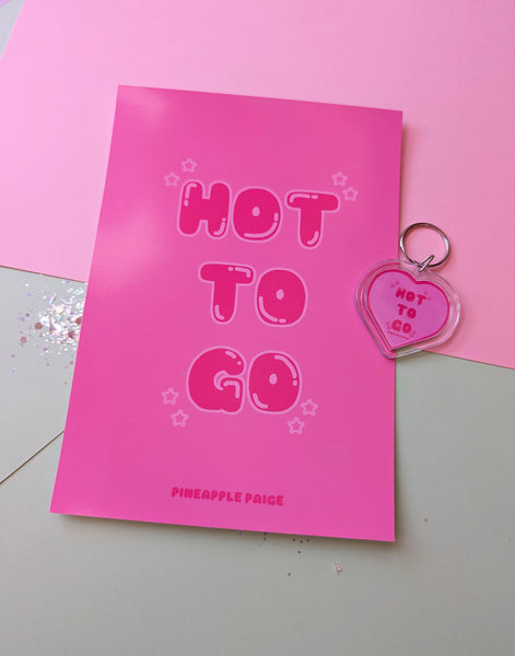 Hot To Go - Keychain