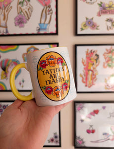 Tattoos Are Trashy Mug