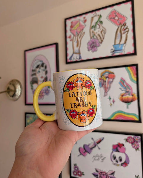Tattoos Are Trashy Mug
