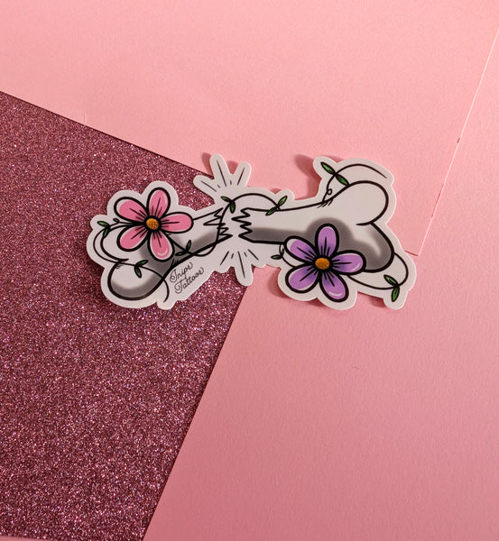 Broken Bone Sticker