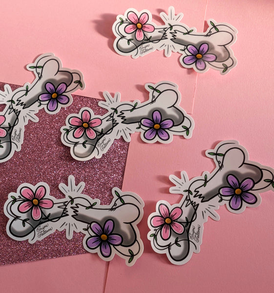 Broken Bone Sticker