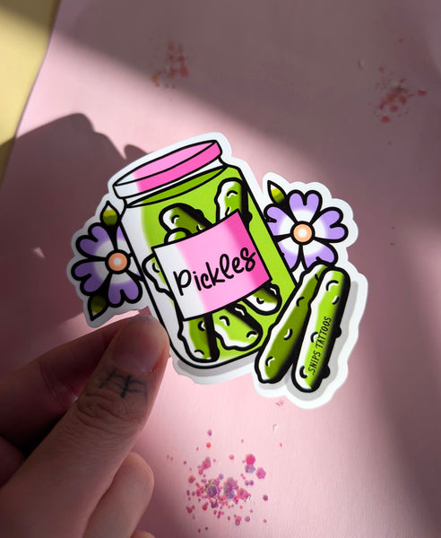 Pickle Jar Sticker