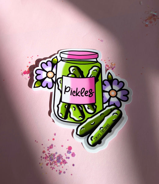 Pickle Jar Sticker