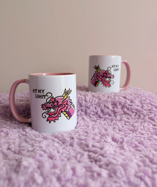 At My Limit Purple Dragon Mug