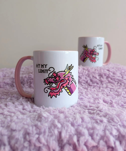 At My Limit Purple Dragon Mug