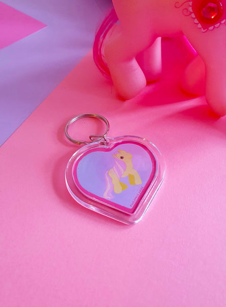 Pony Keychain- Never Grow Up Gang