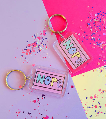 NOPE Keychain