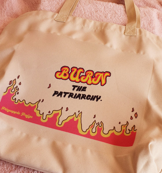 Burn The Patriarchy Tote Bag