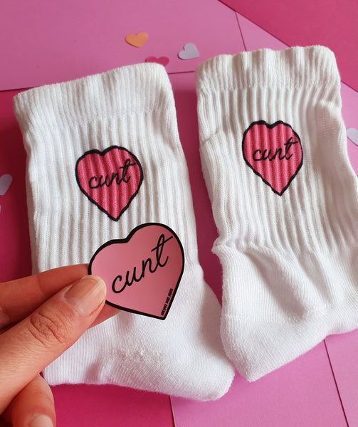 Cunt Socks - Pink