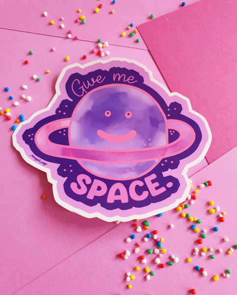 Give me Space Planet Sticker