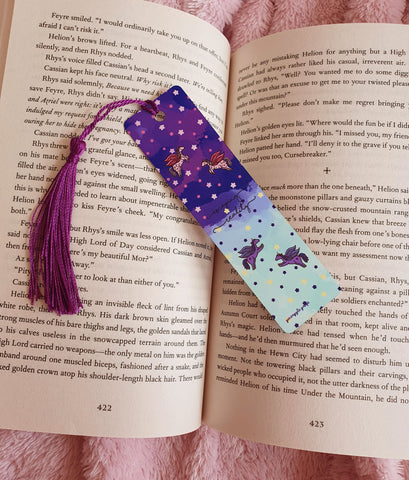 Escaping Reality - Unicorn Metal Bookmark