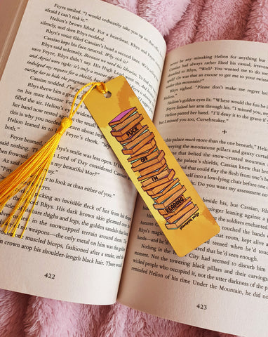 Fuck Off I'm Reading - Metal Bookmark