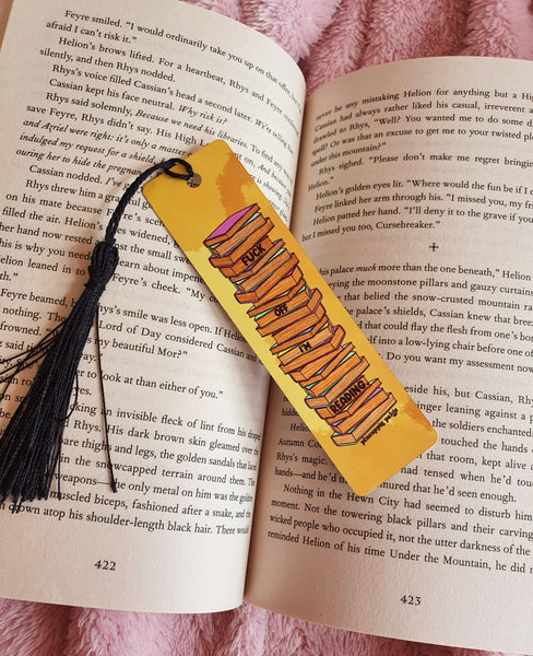 Fuck Off I'm Reading - Metal Bookmark