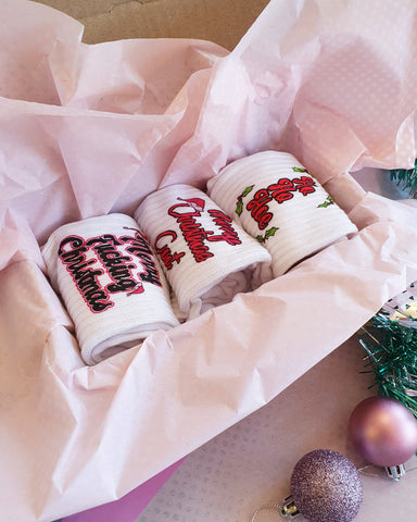 3 Pack of Christmas Socks - Gift Pack