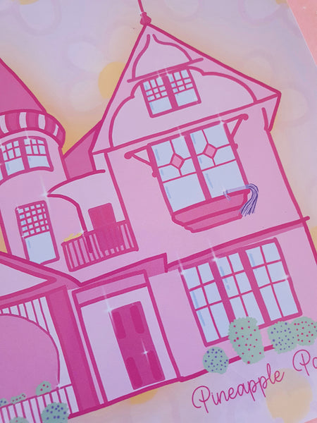 Its Not A Whore House, Its a Whore Home Print- Pink