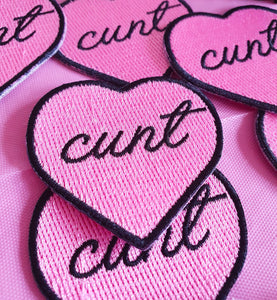Cunt Patch- Pink Sassy Patch