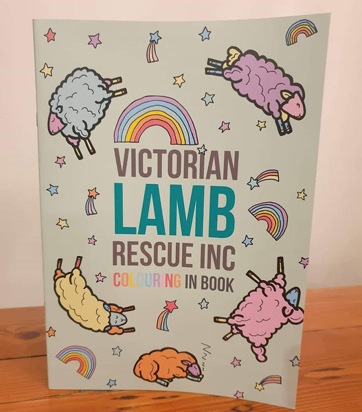 Charity Colouring Book- Victorian Lamb Rescue